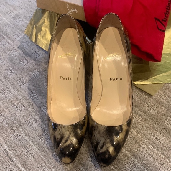 Christian Louboutin animal print heels - Picture 7 of 9